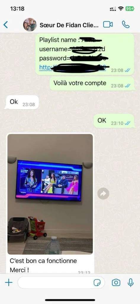 TVNado WhatsApp support screenshot 6